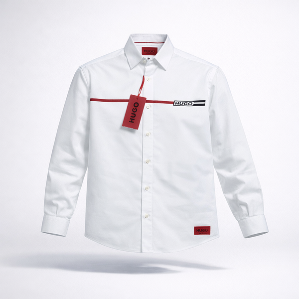 Hugo Stripe White Premium Shirt