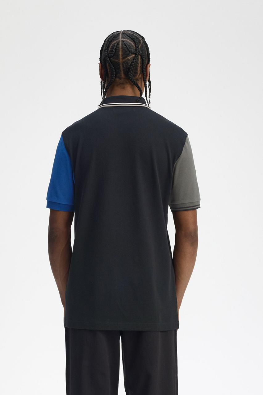Tri-Tone Contrast Polo – Midnight Modern Edition