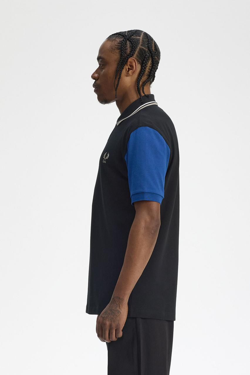 Tri-Tone Contrast Polo – Midnight Modern Edition
